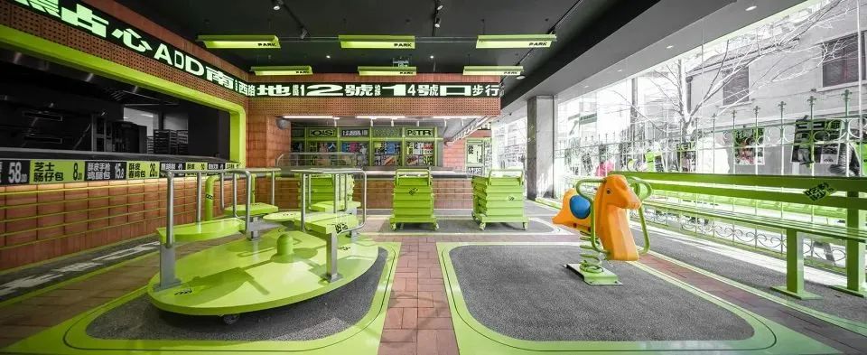 广西广莲申点心公园深圳餐饮空间设计，将公园搬进了店内